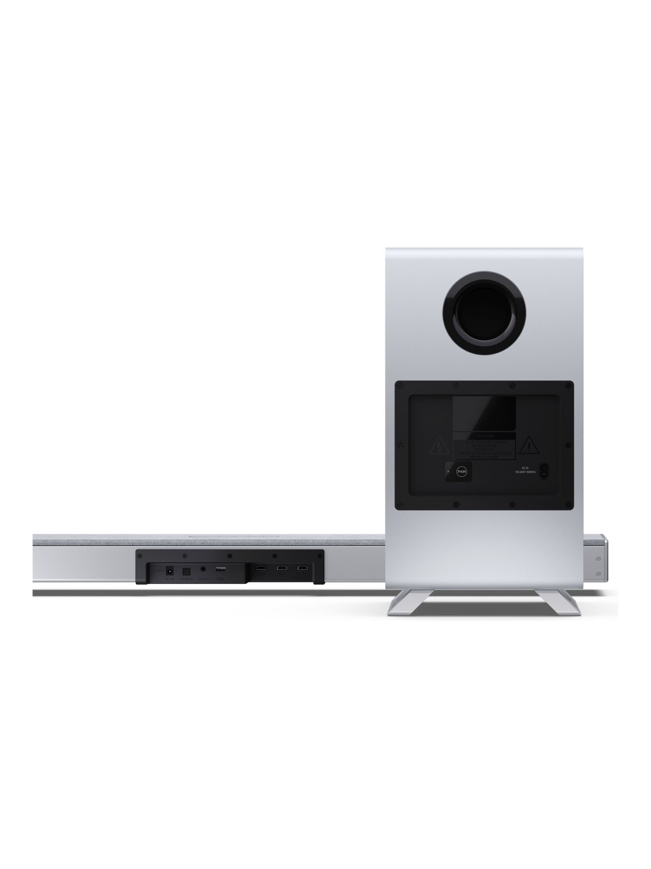 Sharp | 3.1.2 Dolby Atmos/DTS:X Soundbar with Wireless Subwoofer | HT-SBW53121(SL) | Bluetooth 2