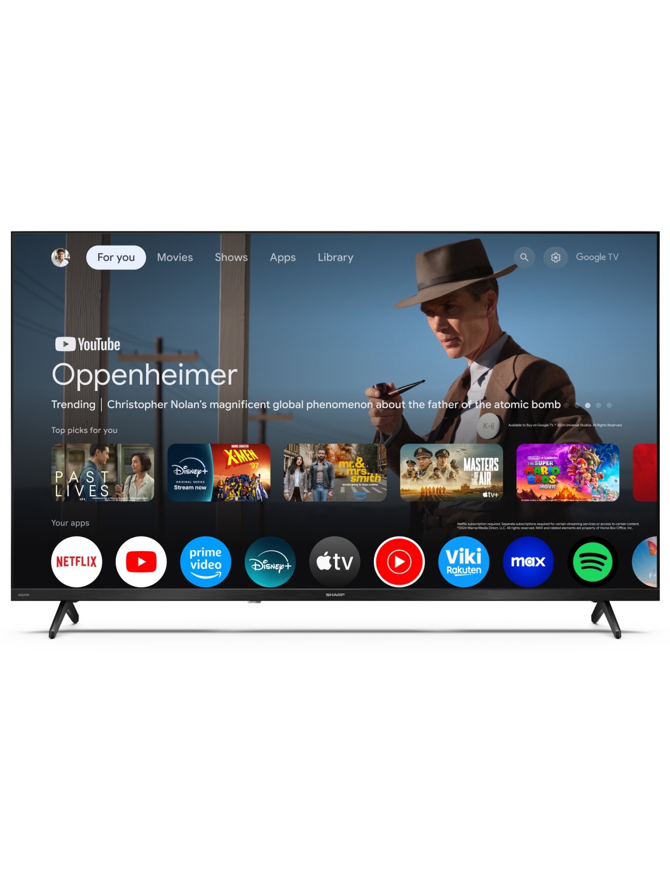 Sharp | 40HF3265E | 40 | Smart TV | Google TV 2