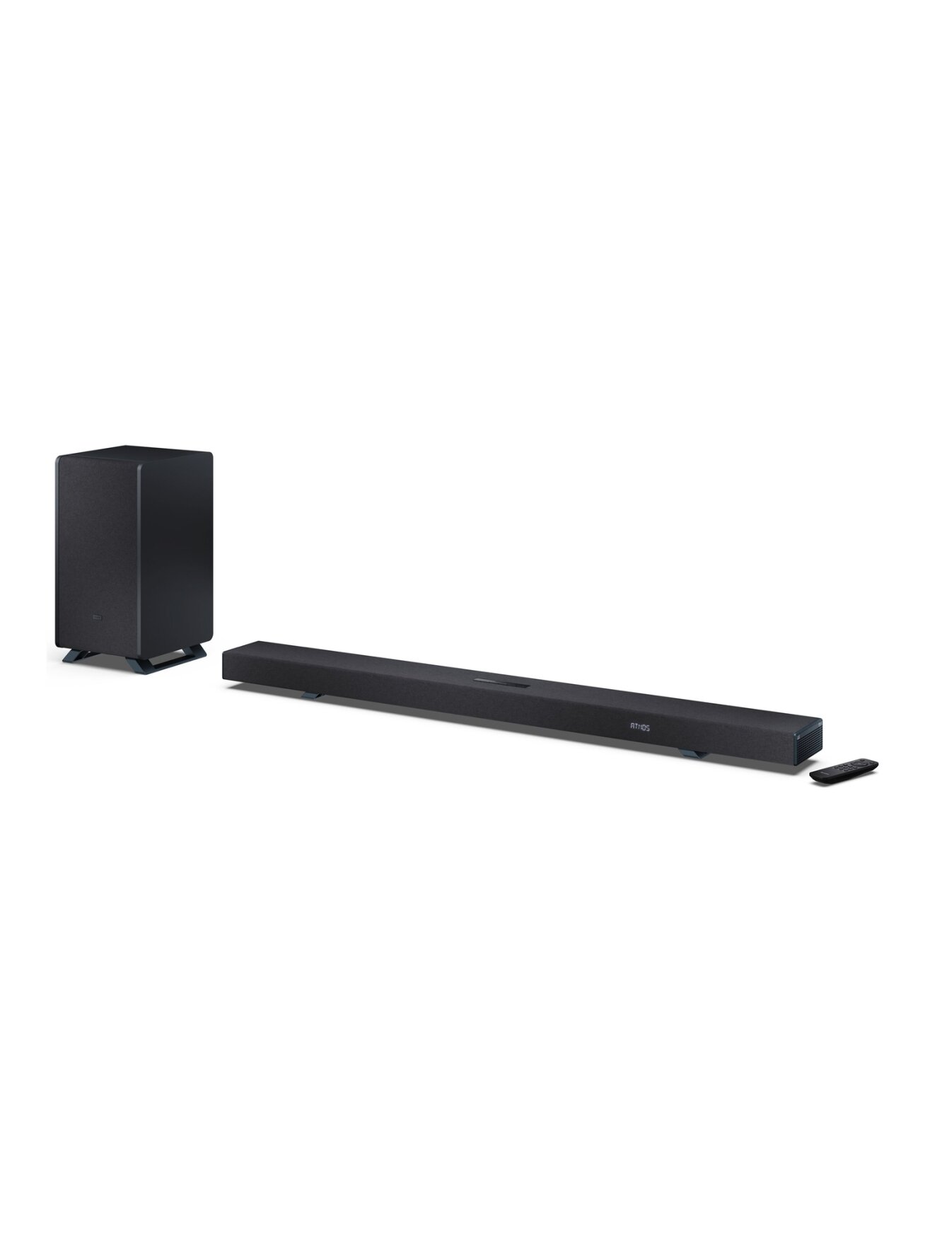 Sharp | 5.1.2 Dolby Atmos/DTS:X Soundbar with Wireless Subwoofer | HT-SBW55121(BK) | Bluetooth Sharp | 5.1.2 Dolby Atmos/DTS:X Soundbar with Wireless Subwoofer | HT-SBW55121(BK) | Bluetooth