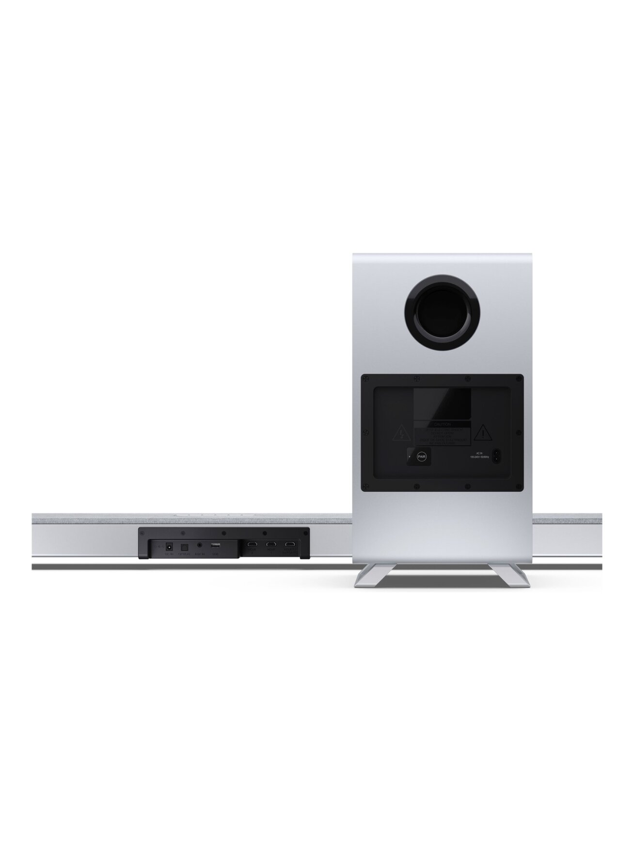 Sharp | 5.1.2 Dolby Atmos/DTS:X Soundbar with Wireless Subwoofer | HT-SBW55121(SL) | Bluetooth 2 Sharp | 5.1.2 Dolby Atmos/DTS:X Soundbar with Wireless Subwoofer | HT-SBW55121(SL) | Bluetooth 2