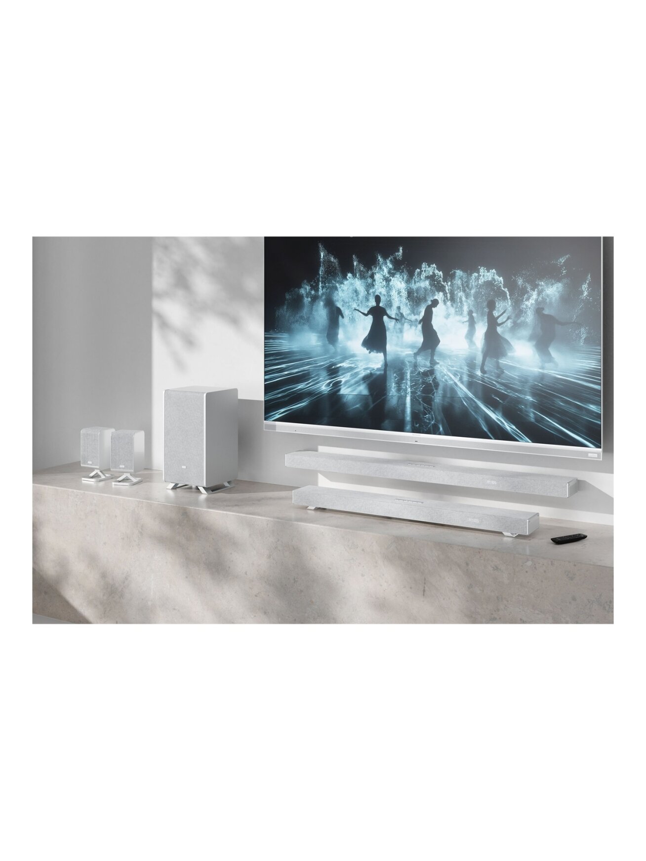 Sharp | 5.1.2 Dolby Atmos/DTS:X Soundbar with Wireless Subwoofer | HT-SBW55121(SL) | Bluetooth 5 Sharp | 5.1.2 Dolby Atmos/DTS:X Soundbar with Wireless Subwoofer | HT-SBW55121(SL) | Bluetooth 5