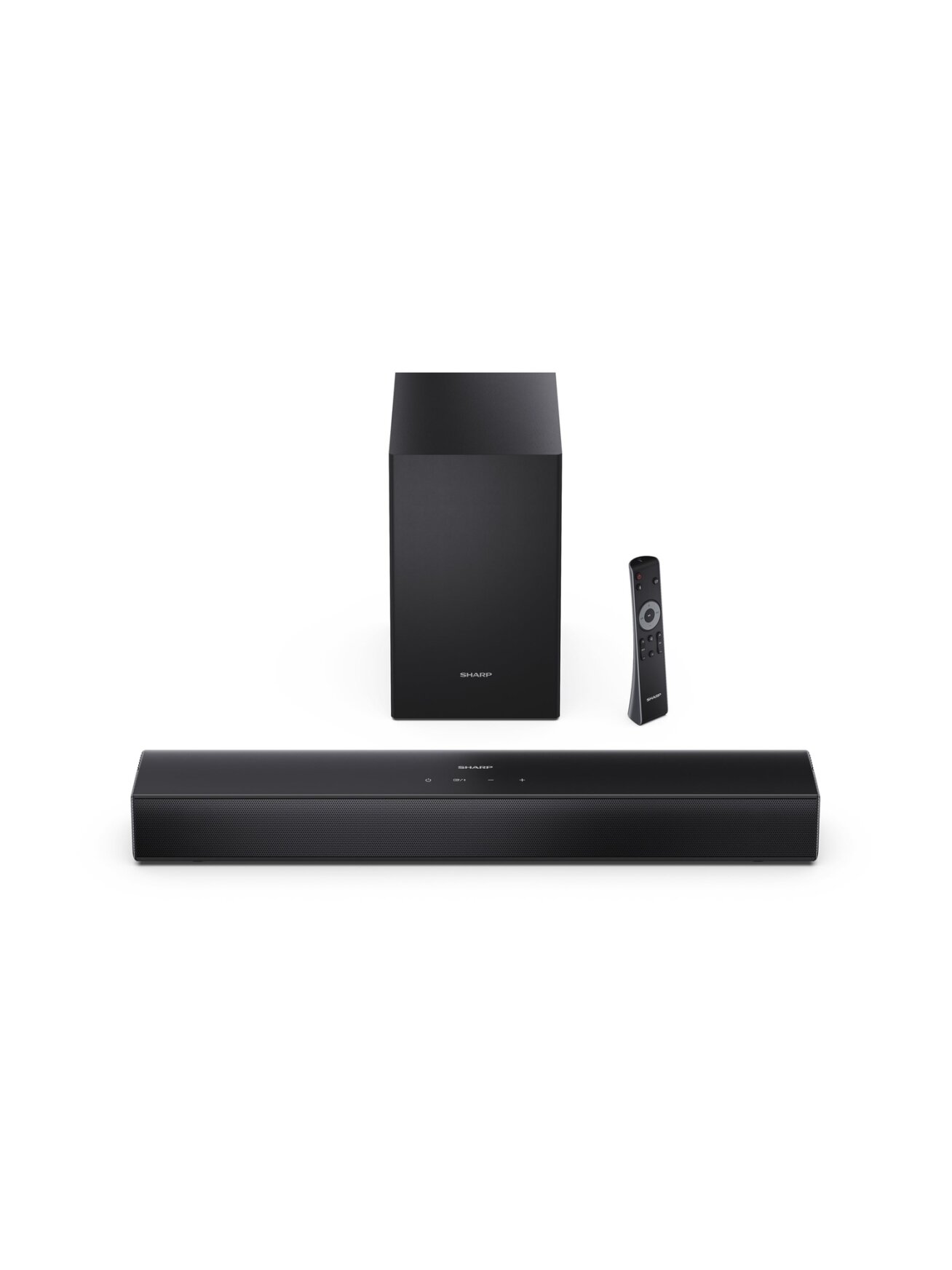 Sharp Compact 2.1 Soundbar with Wireless Subwoofer | HT-SBW121 | 240 W | Bluetooth | Black | Wireless connection 3