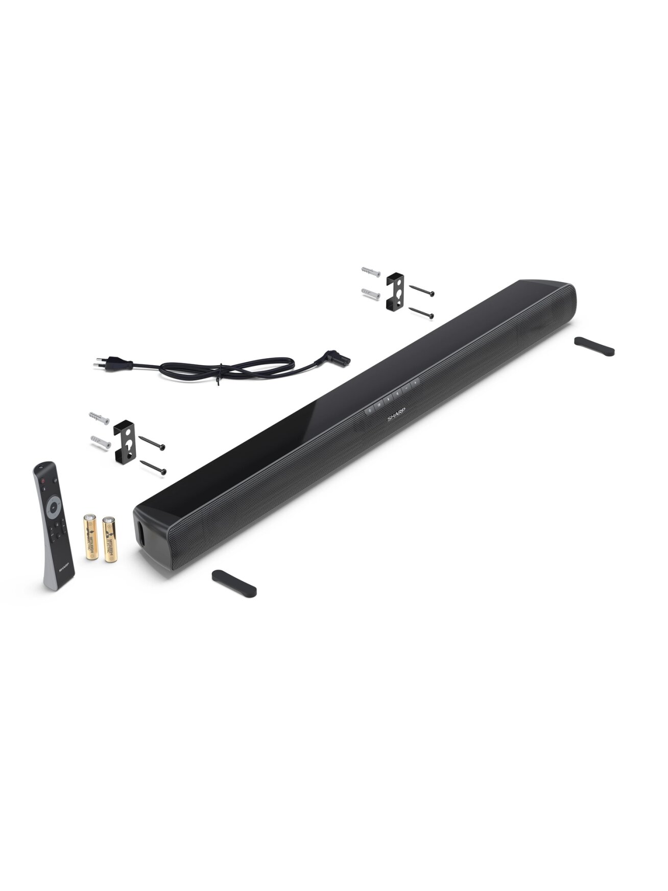 Sharp HT-SB100 2.0 Soundbar for TV above 32", HDMI ARC/CEC, Aux-in, Optical, Bluetooth, USB, 80cm, Gloss Black | Sharp | Yes | Soundbar for TV above 32" | HT-SB100 | Black | No | USB port | AUX in | Bluetooth | Wireless connection 4