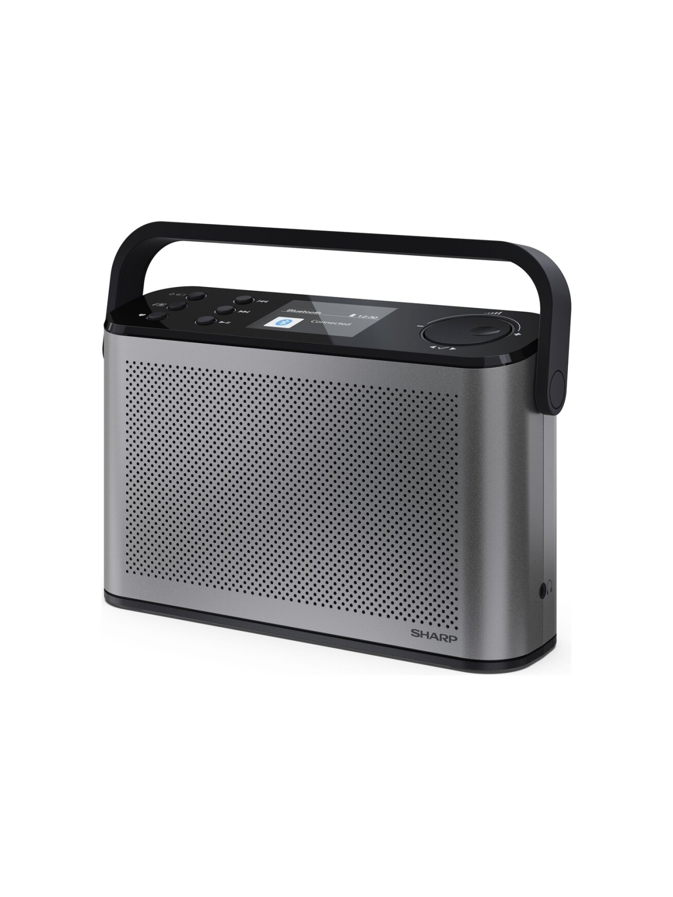 Sharp OSAKA Stereo Portable Digital Radio | DR-P540(GY) | USB port | Bluetooth | FM radio | Wireless connection 1 Sharp OSAKA Stereo Portable Digital Radio | DR-P540(GY) | USB port | Bluetooth | FM radio | Wireless connection 1