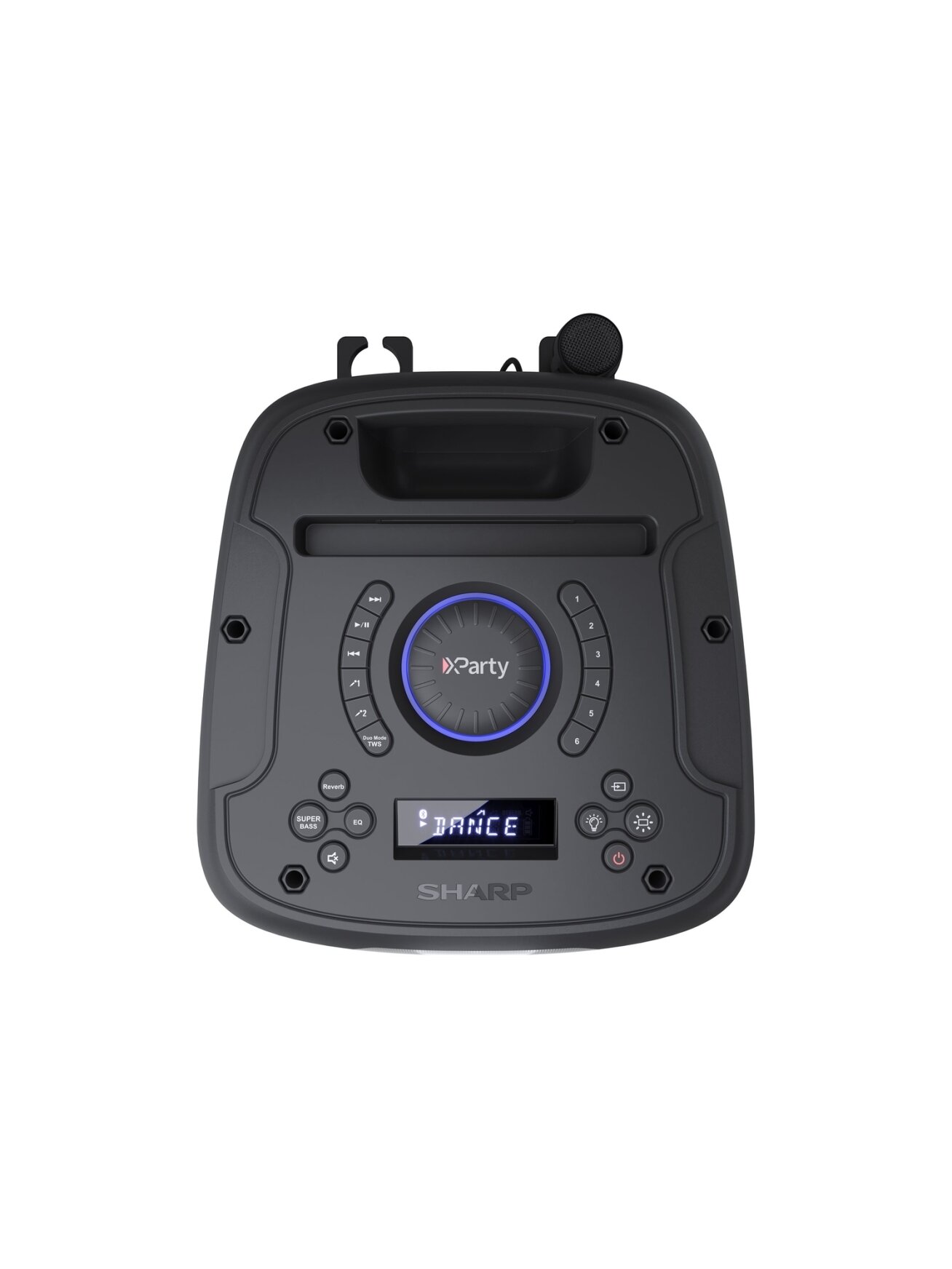 Sharp PS-949 Party Speaker with Built-in Battery | Sharp | Party Speaker | PS-949 XParty Street Beat | 132 W | Waterproof | Bluetooth | Black | Portable | Wireless connection 5