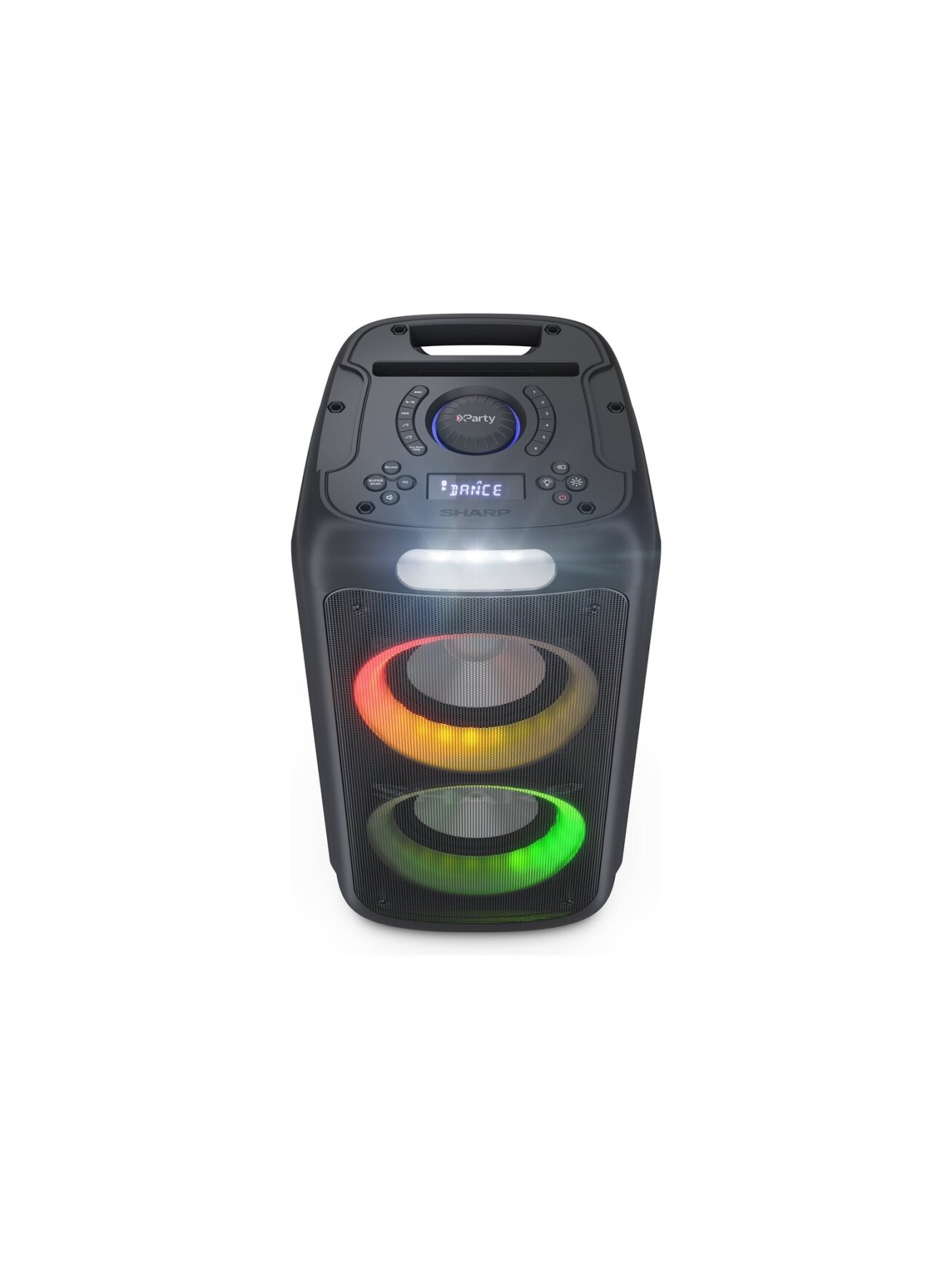 Sharp PS-949 Party Speaker with Built-in Battery | Sharp | Party Speaker | PS-949 XParty Street Beat | 132 W | Waterproof | Bluetooth | Black | Portable | Wireless connection 6 Sharp PS-949 Party Speaker with Built-in Battery | Sharp | Party Speaker | PS-949 XParty Street Beat | 132 W | Waterproof | Bluetooth | Black | Portable | Wireless connection 6