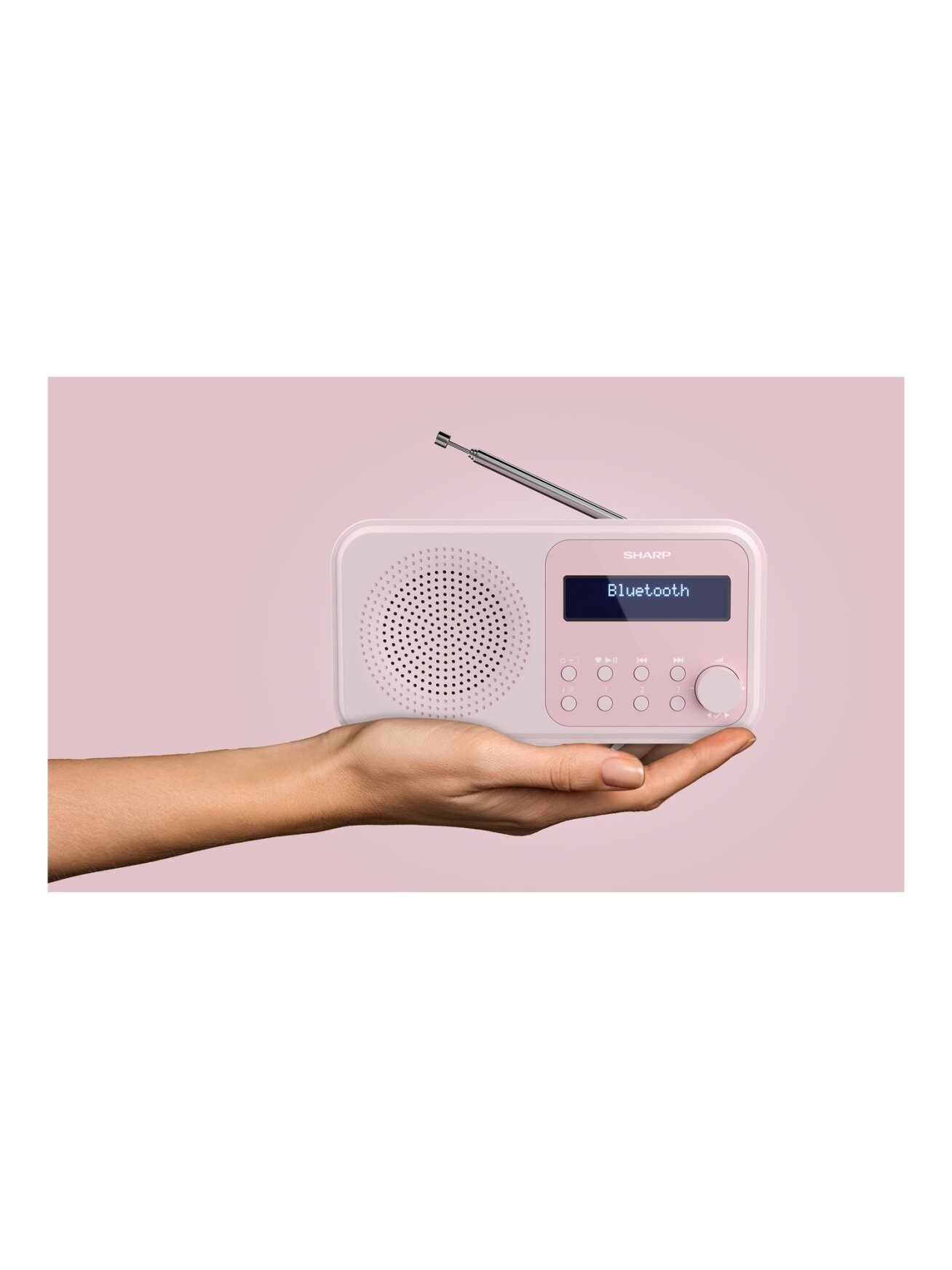 Sharp | Tokyo Digital Radio | DR-P420(PK) | Bluetooth | Pink | Portable | Wireless connection 6