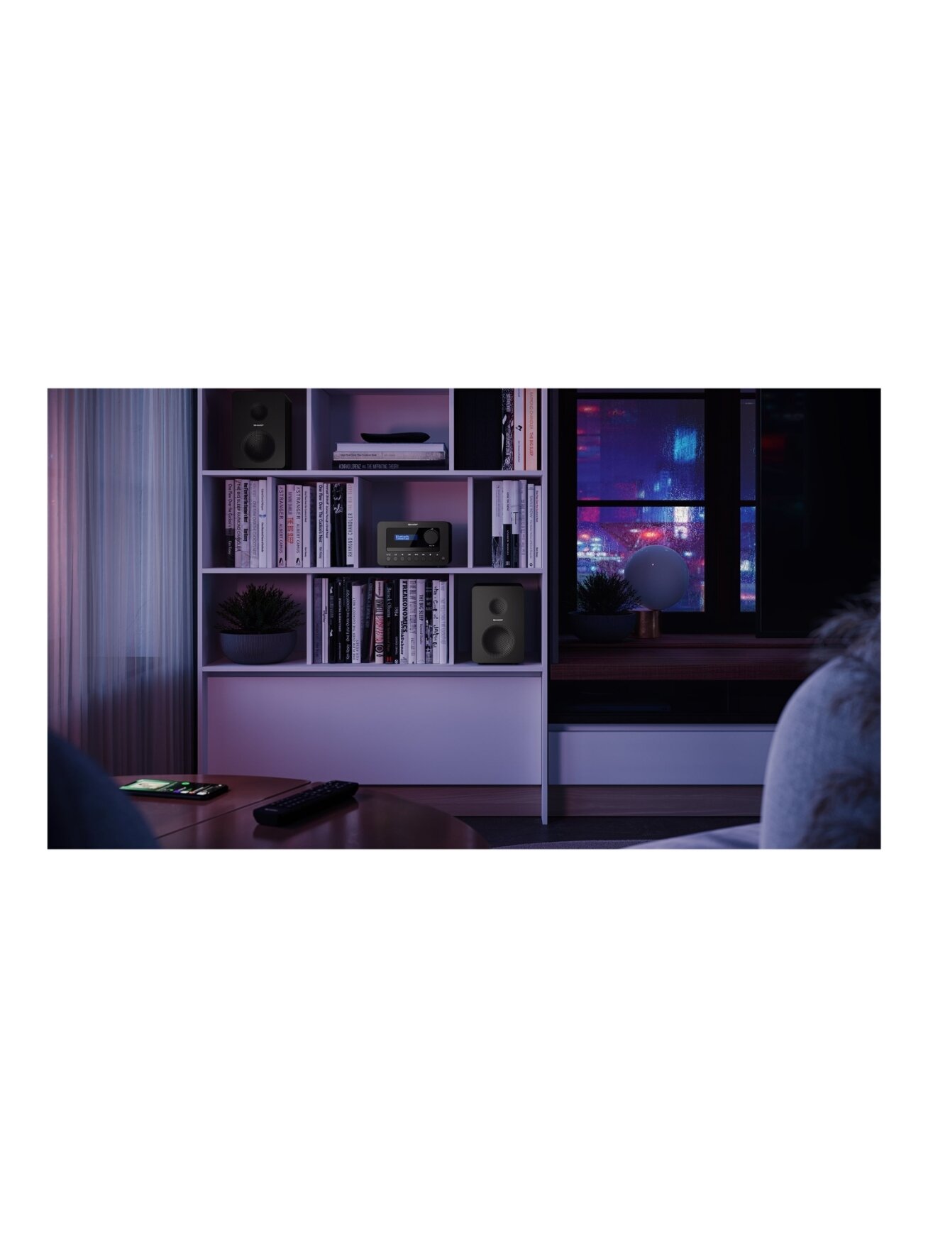 Sharp XL-B520D(BK) Tokyo Hi-Fi Micro System 2.0, FM/DAB/DAB+/USB, CD, Bluetooth 5.0, Aux-in, Black | Sharp | Tokyo Hi-Fi Micro System 2.0 | XL-B520D(BK) | Yes | Bluetooth | Black 10 Sharp XL-B520D(BK) Tokyo Hi-Fi Micro System 2.0, FM/DAB/DAB+/USB, CD, Bluetooth 5.0, Aux-in, Black | Sharp | Tokyo Hi-Fi Micro System 2.0 | XL-B520D(BK) | Yes | Bluetooth | Black 10