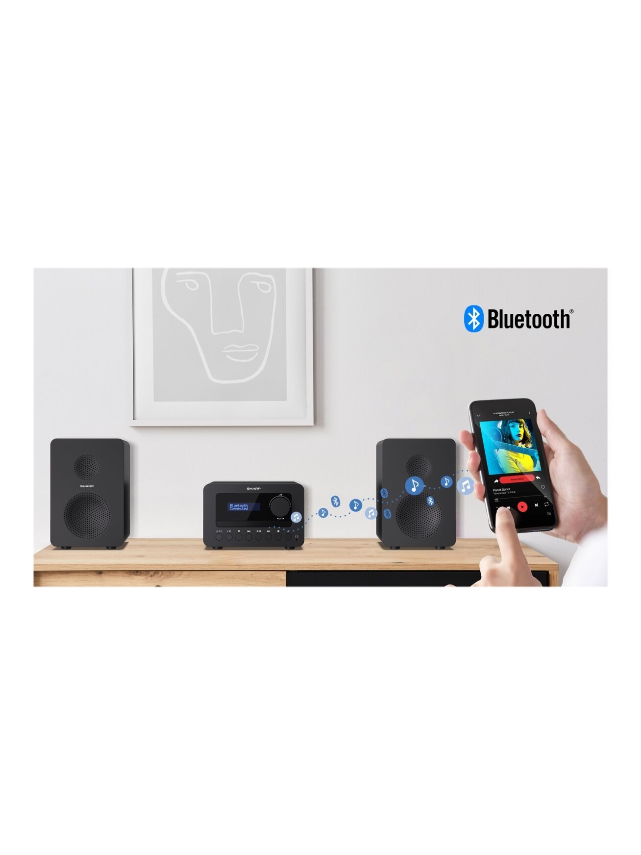 Sharp XL-B520D(BK) Tokyo Hi-Fi Micro System 2.0, FM/DAB/DAB+/USB, CD, Bluetooth 5.0, Aux-in, Black | Sharp | Tokyo Hi-Fi Micro System 2.0 | XL-B520D(BK) | Yes | Bluetooth | Black 11 Sharp XL-B520D(BK) Tokyo Hi-Fi Micro System 2.0, FM/DAB/DAB+/USB, CD, Bluetooth 5.0, Aux-in, Black | Sharp | Tokyo Hi-Fi Micro System 2.0 | XL-B520D(BK) | Yes | Bluetooth | Black 11