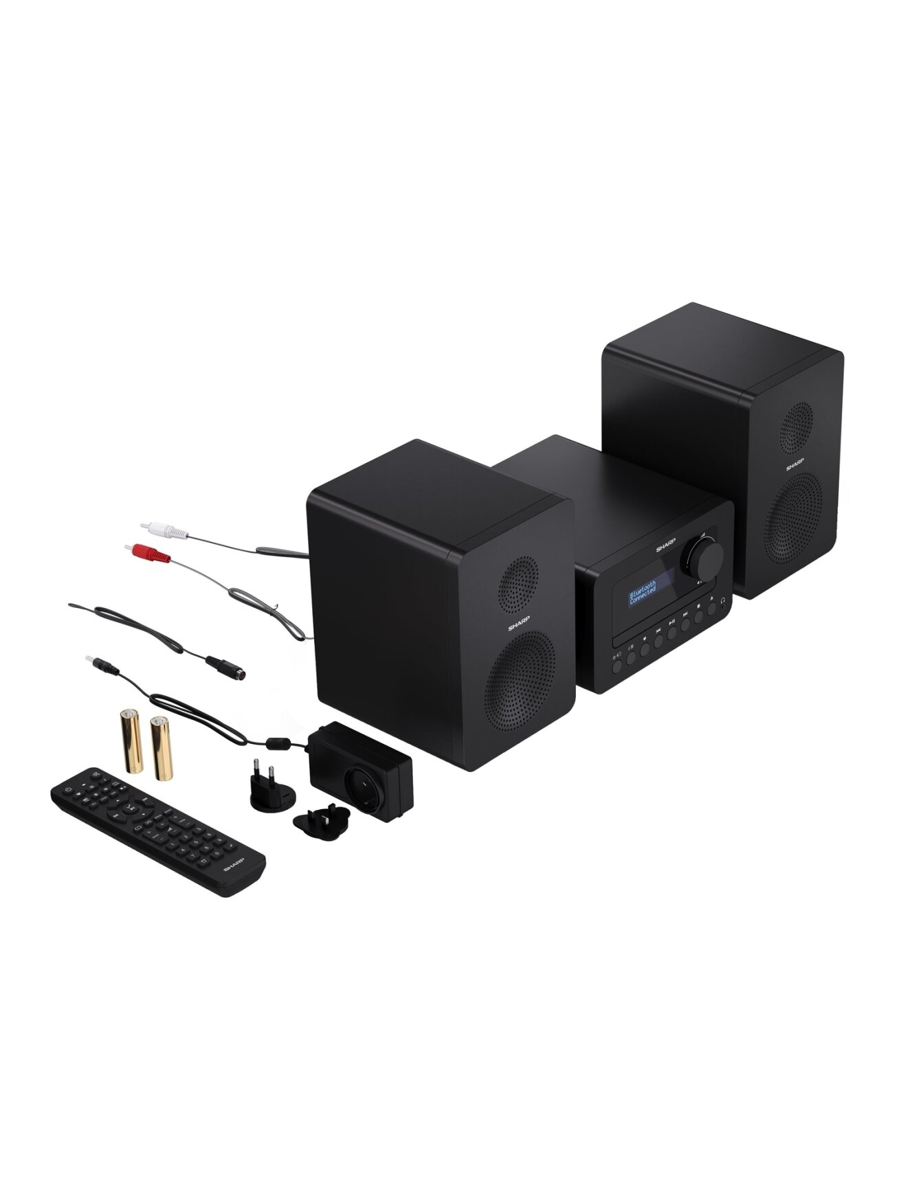 Sharp XL-B520D(BK) Tokyo Hi-Fi Micro System 2.0, FM/DAB/DAB+/USB, CD, Bluetooth 5.0, Aux-in, Black | Sharp | Tokyo Hi-Fi Micro System 2.0 | XL-B520D(BK) | Yes | Bluetooth | Black 7