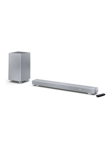 Sharp | 3.1.2 Dolby Atmos/DTS:X Soundbar with Wireless Subwoofer | HT-SBW53121(SL) | Bluetooth