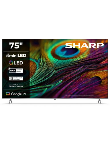 Sharp 4K QLED TV | 75JP7265E | 75 | Smart TV | Google TV | UHD