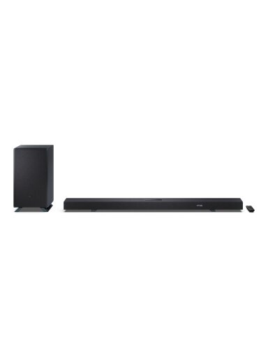 Sharp | 5.1.2 Dolby Atmos/DTS:X Soundbar with Wireless Subwoofer | HT-SBW55121(BK) | Bluetooth
