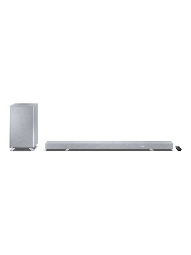 Sharp | 5.1.2 Dolby Atmos/DTS:X Soundbar with Wireless Subwoofer | HT-SBW55121(SL) | Bluetooth