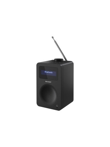 Sharp DR-430(BK) Digital Radio, FM/DAB/DAB+, Bluetooth 5.0, Midnight Black | Sharp | Digital Radio | DR-430(BK) | Bluetooth | Midnight Black