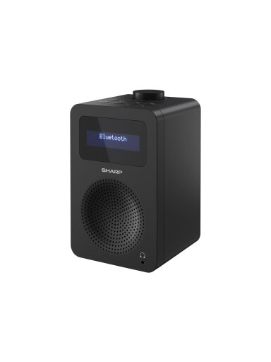 Sharp DR-430(BK) Digital Radio, FM/DAB/DAB+, Bluetooth 5.0, Midnight Black | Sharp | Digital Radio | DR-430(BK) | Bluetooth | Midnight Black