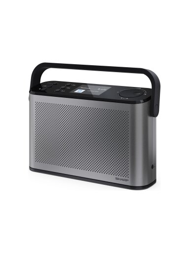 Sharp OSAKA Stereo Portable Digital Radio | DR-P540(GY) | USB port | Bluetooth | FM radio | Wireless connection