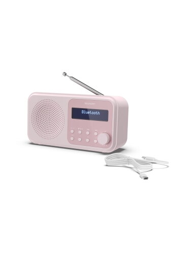 Sharp | Tokyo Digital Radio | DR-P420(PK) | Bluetooth | Pink | Portable | Wireless connection