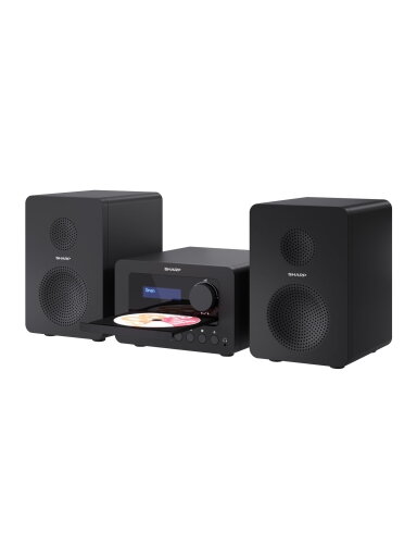 Sharp XL-B520D(BK) Tokyo Hi-Fi Micro System 2.0, FM/DAB/DAB+/USB, CD, Bluetooth 5.0, Aux-in, Black | Sharp | Tokyo Hi-Fi Micro System 2.0 | XL-B520D(BK) | Yes | Bluetooth | Black