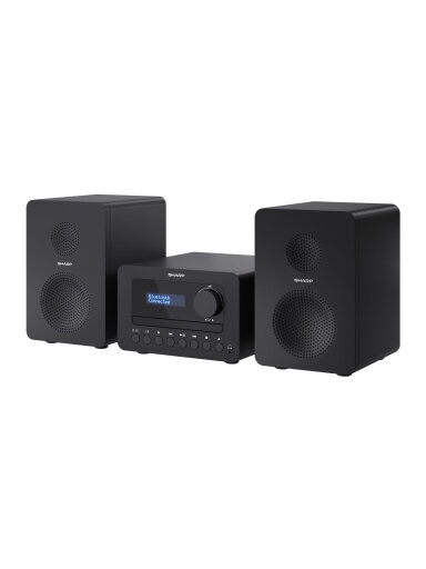 Sharp XL-B520D(BK) Tokyo Hi-Fi Micro System 2.0, FM/DAB/DAB+/USB, CD, Bluetooth 5.0, Aux-in, Black | Sharp | Tokyo Hi-Fi Micro System 2.0 | XL-B520D(BK) | Yes | Bluetooth | Black