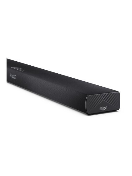 Sharp 2.1ch Ultra-slim Dolby Atmos/DTS Virtual: X Soundbar with Wireless Subwoofer | HT-SBW320 | 360 W | Bluetooth | Black | Wireless connection 14 Sharp 2.1ch Ultra-slim Dolby Atmos/DTS Virtual: X Soundbar with Wireless Subwoofer | HT-SBW320 | 360 W | Bluetooth | Black | Wireless connection 14