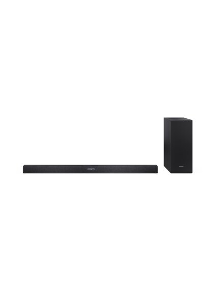 Sharp 2.1ch Ultra-slim Dolby Atmos/DTS Virtual: X Soundbar with Wireless Subwoofer | HT-SBW320 | 360 W | Bluetooth | Black | Wireless connection 4