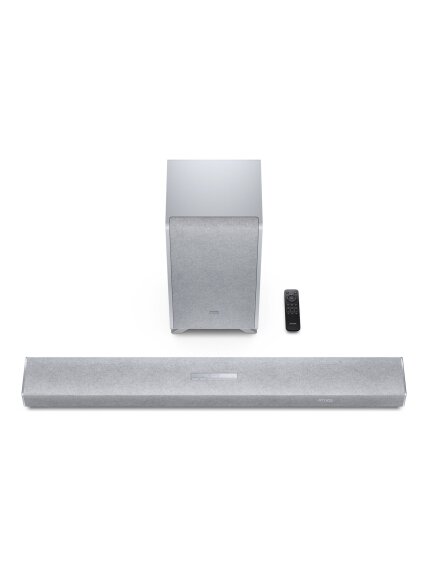 Sharp | 3.1.2 Dolby Atmos/DTS:X Soundbar with Wireless Subwoofer | HT-SBW53121(SL) | Bluetooth 4 Sharp | 3.1.2 Dolby Atmos/DTS:X Soundbar with Wireless Subwoofer | HT-SBW53121(SL) | Bluetooth 4