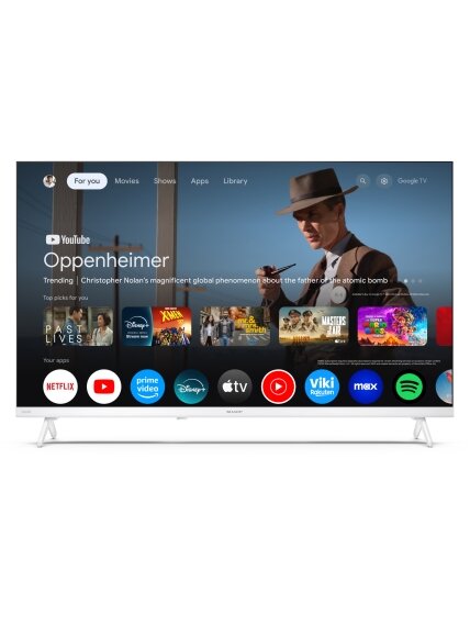 Sharp | 32HF2265EW | 32 | Smart TV | Google TV | White 1