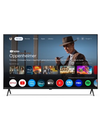 Sharp | 43HL4265E | 43 | Smart TV | Google TV | UHD | Black 1