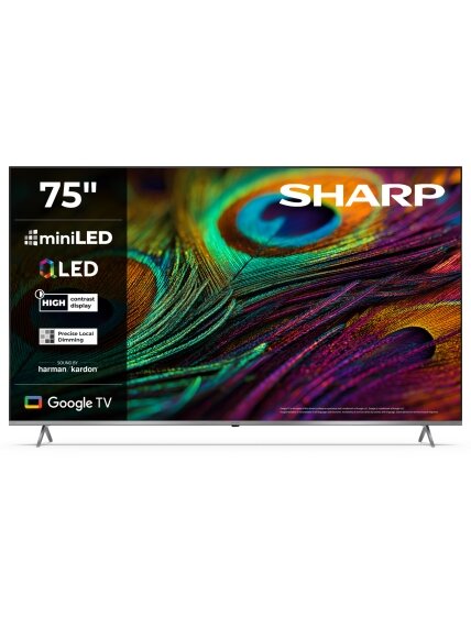 Sharp 4K QLED TV | 75JP7265E | 75 | Smart TV | Google TV | UHD