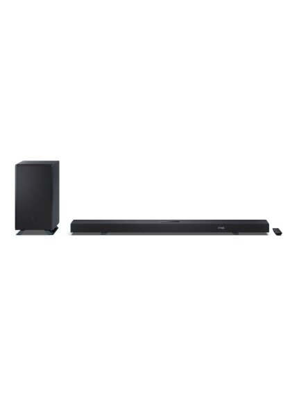 Sharp | 5.1.2 Dolby Atmos/DTS:X Soundbar with Wireless Subwoofer | HT-SBW55121(BK) | Bluetooth 1 Sharp | 5.1.2 Dolby Atmos/DTS:X Soundbar with Wireless Subwoofer | HT-SBW55121(BK) | Bluetooth 1