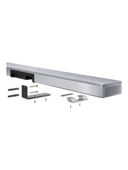 Sharp | 5.1.2 Dolby Atmos/DTS:X Soundbar with Wireless Subwoofer | HT-SBW55121(SL) | Bluetooth 10