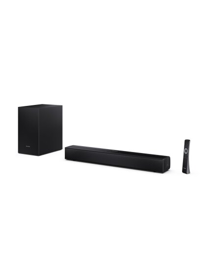 Sharp Compact 2.1 Soundbar with Wireless Subwoofer | HT-SBW121 | 240 W | Bluetooth | Black | Wireless connection 2