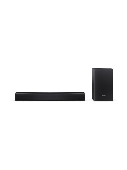 Sharp Compact 2.1 Soundbar with Wireless Subwoofer | HT-SBW121 | 240 W | Bluetooth | Black | Wireless connection 4