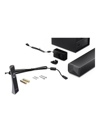 Sharp Compact 2.1 Soundbar with Wireless Subwoofer | HT-SBW121 | 240 W | Bluetooth | Black | Wireless connection 8