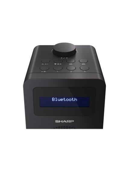 Sharp DR-430(BK) Digital Radio, FM/DAB/DAB+, Bluetooth 5.0, Midnight Black | Sharp | Digital Radio | DR-430(BK) | Bluetooth | Midnight Black 5