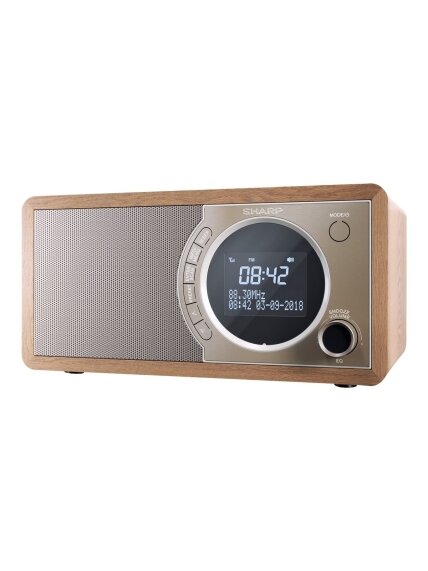 Sharp DR-450(BR) Digital Radio, FM/DAB/DAB+, Bluetooth 4.2, Alarm function, Brown | Sharp | Digital Radio | DR-450(BR) | Bluetooth | Brown 1 Sharp DR-450(BR) Digital Radio, FM/DAB/DAB+, Bluetooth 4.2, Alarm function, Brown | Sharp | Digital Radio | DR-450(BR) | Bluetooth | Brown 1