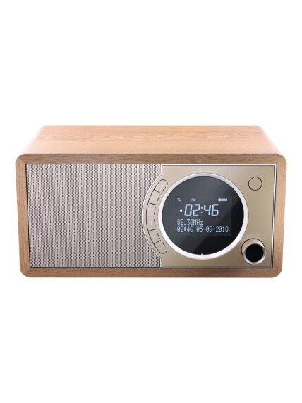 Sharp DR-450(BR) Digital Radio, FM/DAB/DAB+, Bluetooth 4.2, Alarm function, Brown | Sharp | Digital Radio | DR-450(BR) | Bluetooth | Brown 2