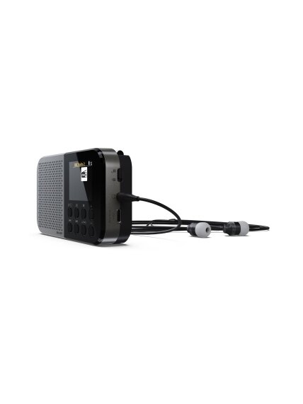 Sharp OSAKA Pocket/Handheld Portable Digital Radio | DR-P520(GY) | Bluetooth 9