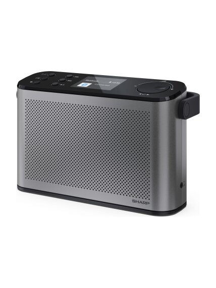 Sharp OSAKA Stereo Portable Digital Radio | DR-P540(GY) | USB port | Bluetooth | FM radio | Wireless connection Sharp OSAKA Stereo Portable Digital Radio | DR-P540(GY) | USB port | Bluetooth | FM radio | Wireless connection