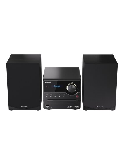 Sharp XL-B517D(BK) Hi-Fi Micro System, CD/FM/USB/Bluetooth v5.0, Aux-in, 45W, Black | Sharp | Hi-Fi Micro System | XL-B517D(BK) | Black | USB port | AUX in | Bluetooth | CD player | FM radio | Wireless connection 1 Sharp XL-B517D(BK) Hi-Fi Micro System, CD/FM/USB/Bluetooth v5.0, Aux-in, 45W, Black | Sharp | Hi-Fi Micro System | XL-B517D(BK) | Black | USB port | AUX in | Bluetooth | CD player | FM radio | Wireless connection 1
