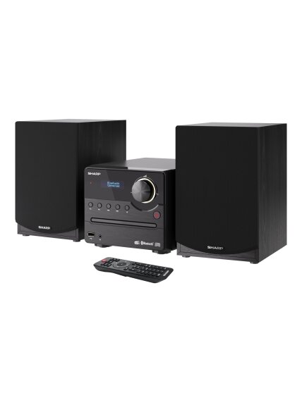 Sharp XL-B517D(BK) Hi-Fi Micro System, CD/FM/USB/Bluetooth v5.0, Aux-in, 45W, Black | Sharp | Hi-Fi Micro System | XL-B517D(BK) | Black | USB port | AUX in | Bluetooth | CD player | FM radio | Wireless connection Sharp XL-B517D(BK) Hi-Fi Micro System, CD/FM/USB/Bluetooth v5.0, Aux-in, 45W, Black | Sharp | Hi-Fi Micro System | XL-B517D(BK) | Black | USB port | AUX in | Bluetooth | CD player | FM radio | Wireless connection