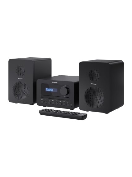 Sharp XL-B520D(BK) Tokyo Hi-Fi Micro System 2.0, FM/DAB/DAB+/USB, CD, Bluetooth 5.0, Aux-in, Black | Sharp | Tokyo Hi-Fi Micro System 2.0 | XL-B520D(BK) | Yes | Bluetooth | Black 2