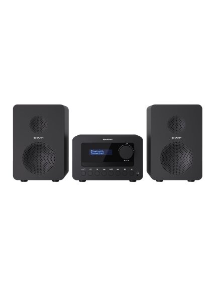 Sharp XL-B520D(BK) Tokyo Hi-Fi Micro System 2.0, FM/DAB/DAB+/USB, CD, Bluetooth 5.0, Aux-in, Black | Sharp | Tokyo Hi-Fi Micro System 2.0 | XL-B520D(BK) | Yes | Bluetooth | Black 3