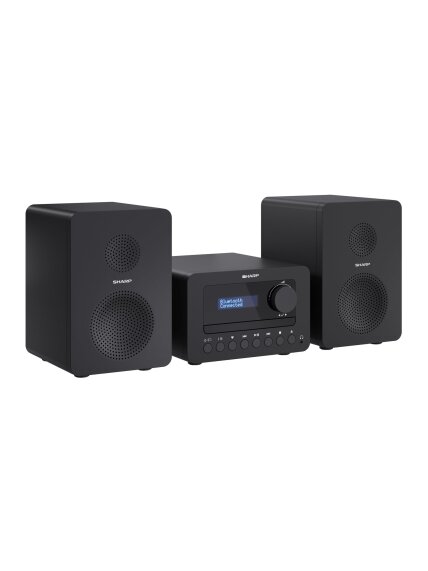 Sharp XL-B520D(BK) Tokyo Hi-Fi Micro System 2.0, FM/DAB/DAB+/USB, CD, Bluetooth 5.0, Aux-in, Black | Sharp | Tokyo Hi-Fi Micro System 2.0 | XL-B520D(BK) | Yes | Bluetooth | Black 5