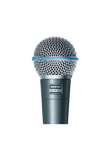 Shure | Vocal Microphone | BETA 58A | Dark grey 2 Shure | Vocal Microphone | BETA 58A | Dark grey 2