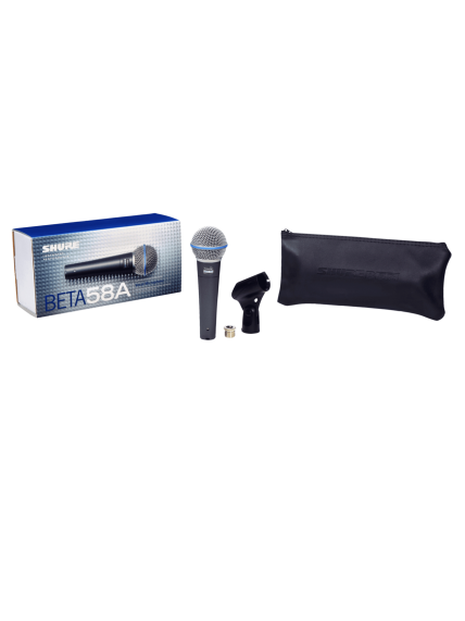 Shure | Vocal Microphone | BETA 58A | Dark grey 5 Shure | Vocal Microphone | BETA 58A | Dark grey 5