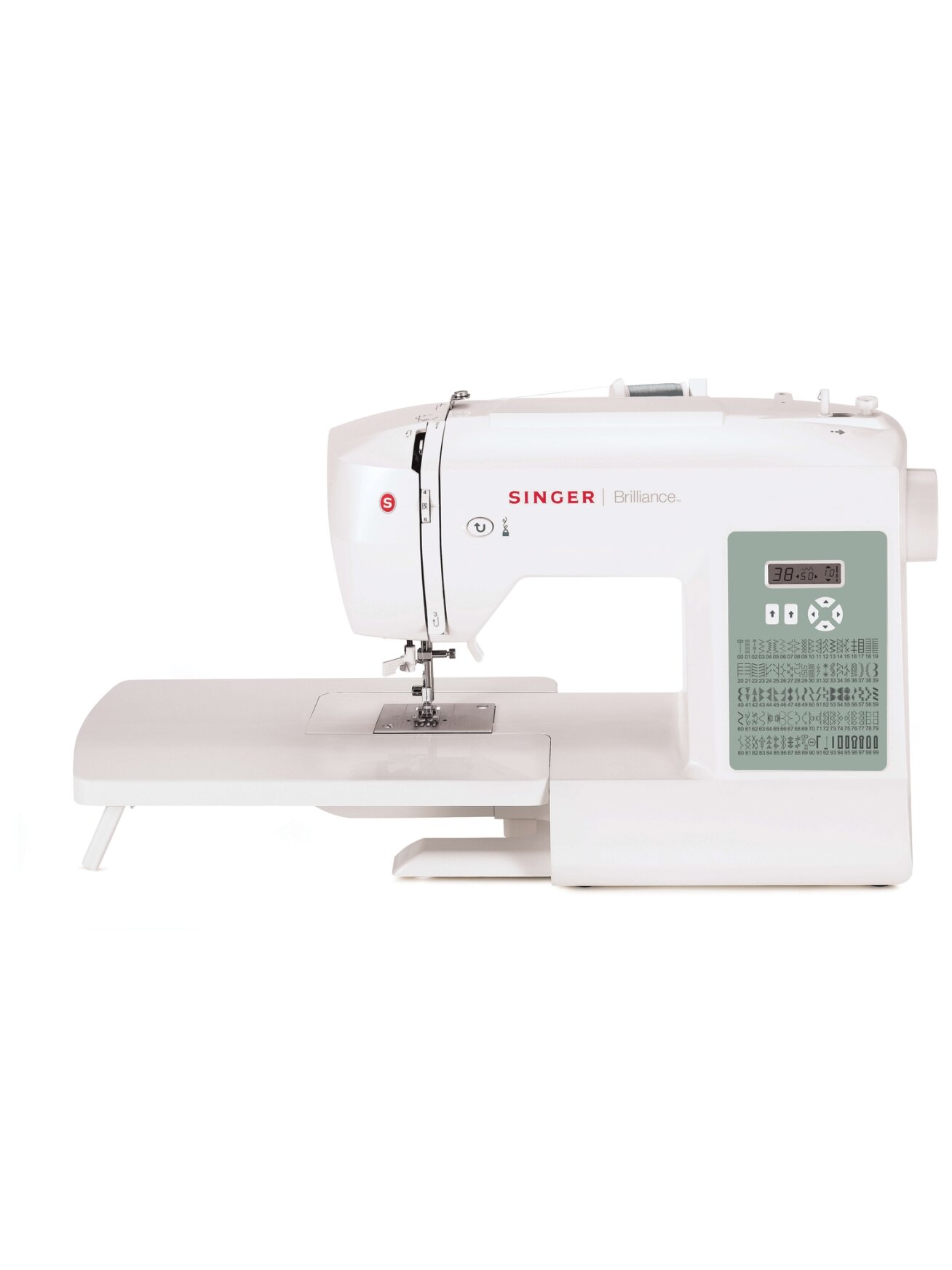 Singer | Sewing Machine | 6199 Brilliance | Number of stitches 100 | Number of buttonholes 6 | White Singer | Sewing Machine | 6199 Brilliance | Number of stitches 100 | Number of buttonholes 6 | White
