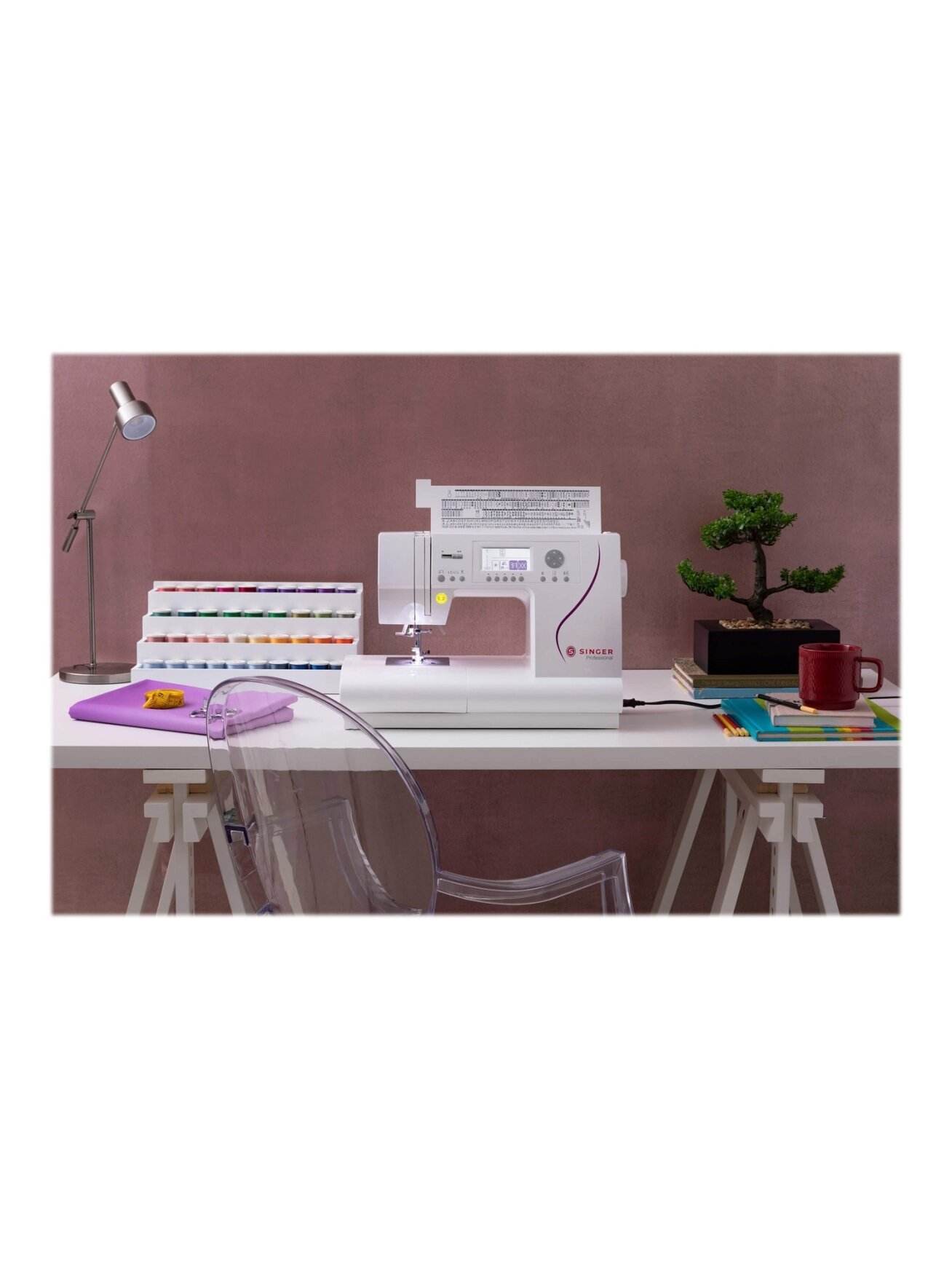 Singer | Sewing Machine | C430 | Number of stitches 810 | Number of buttonholes 13 | White 6