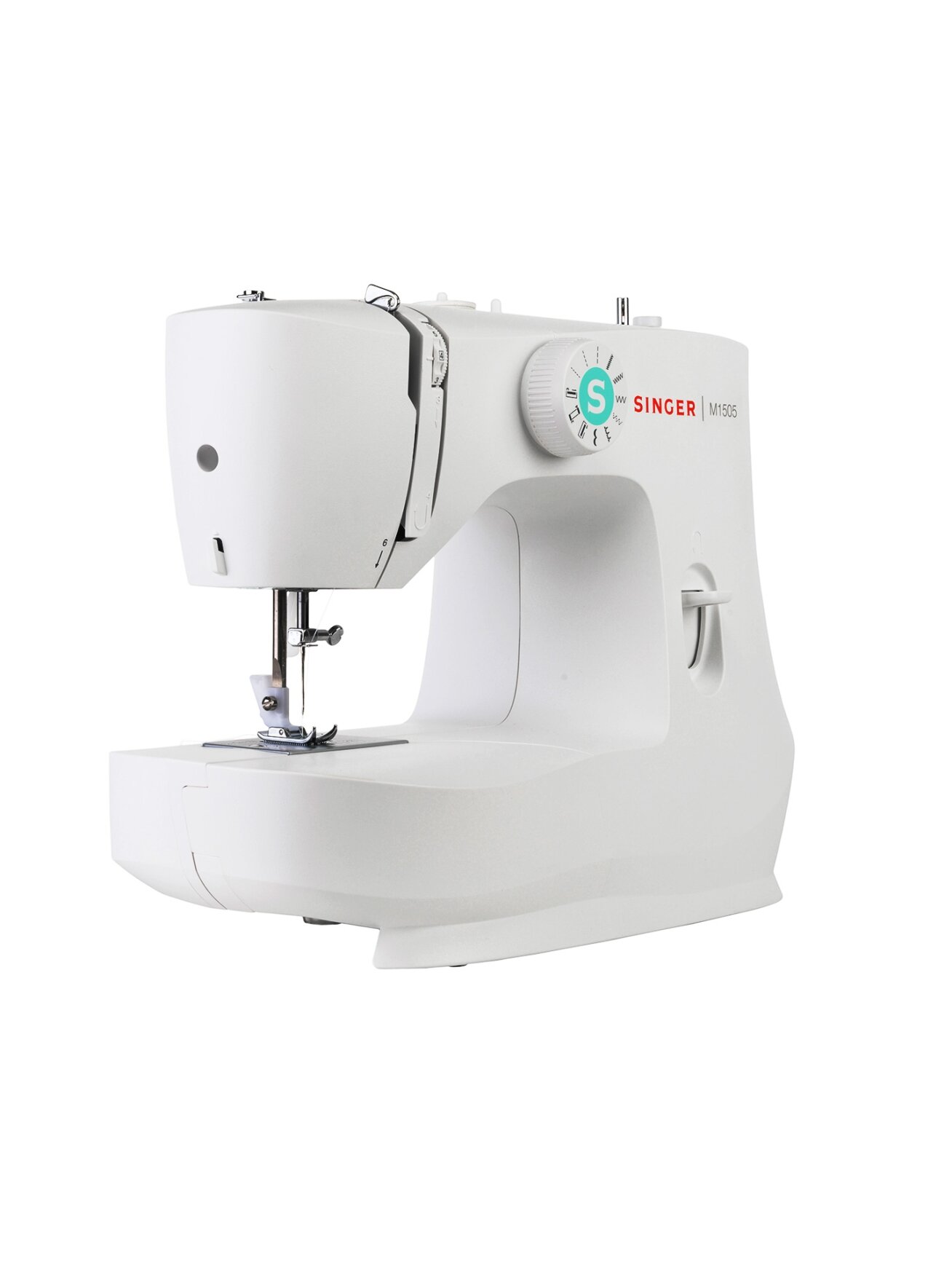 Singer | Sewing Machine | M1505 | Number of stitches 6 | Number of buttonholes 1 | White 1 Singer | Sewing Machine | M1505 | Number of stitches 6 | Number of buttonholes 1 | White 1